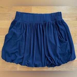 Forever 21 Bubble-Hem Mini Skirt